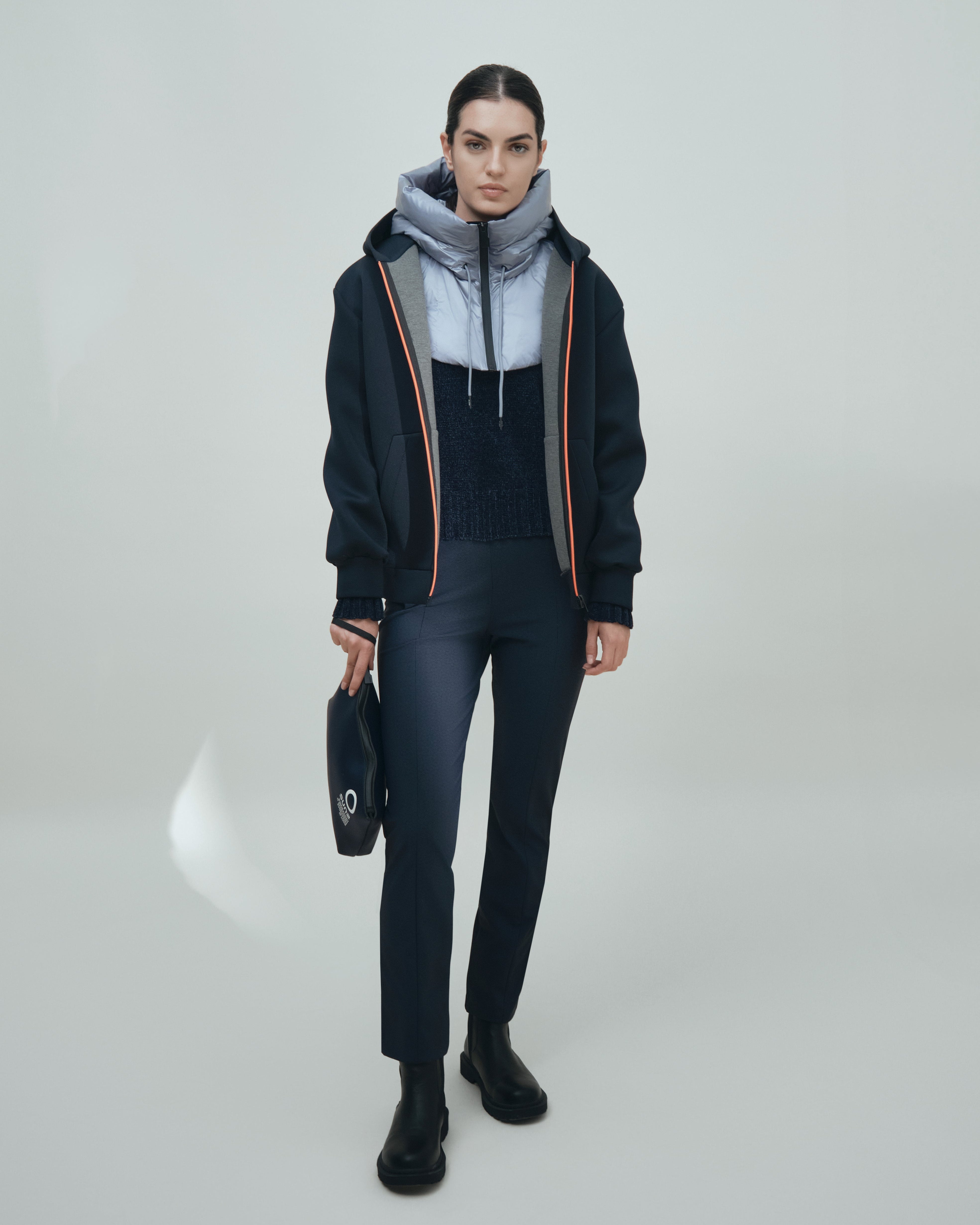 Suns Felpa Dark Blue Uomo – Morbida E Calda, Taglia L, Autunno Inverno