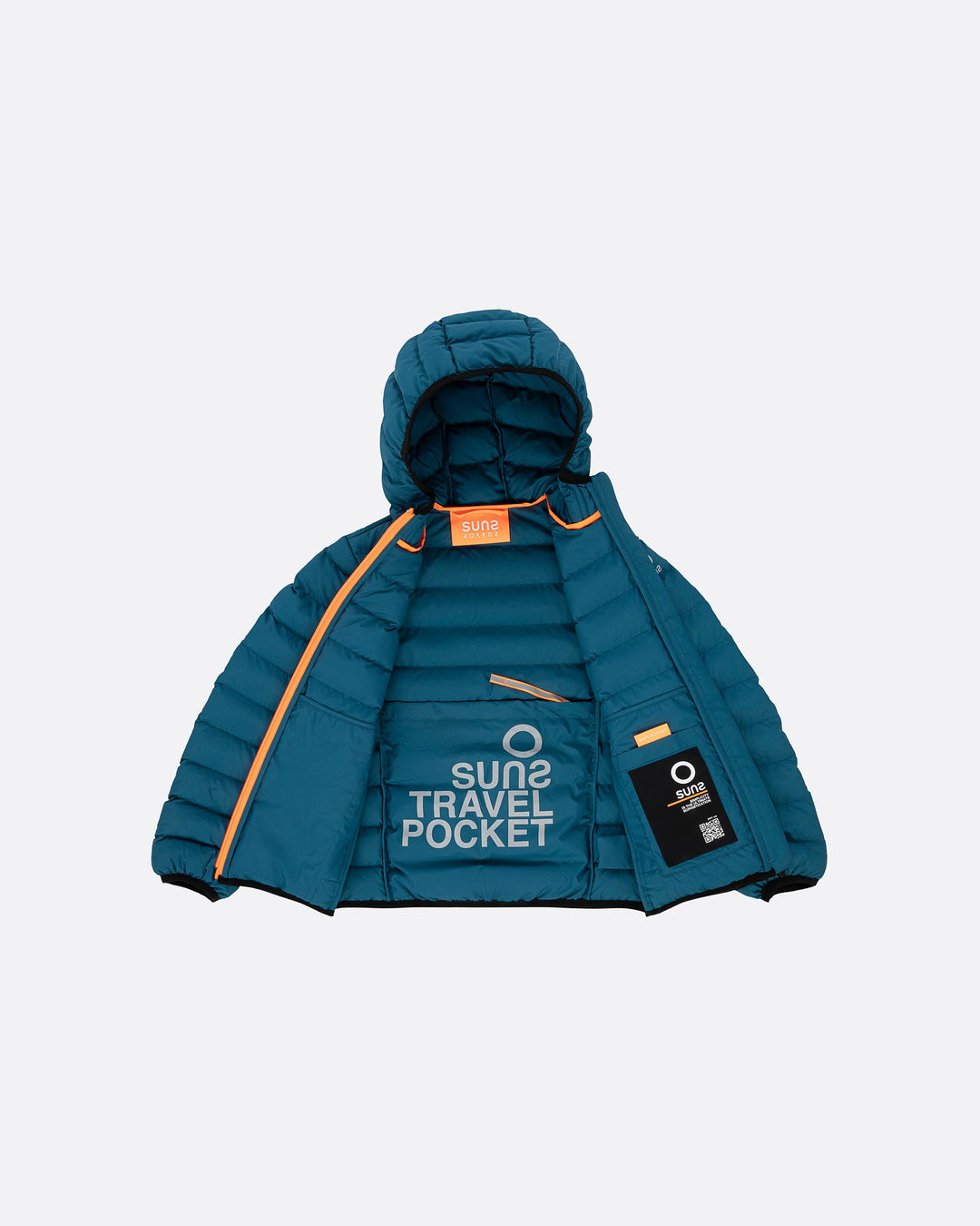 Giubbotto Bambino Suns Bape Travel - Imbottitura Leggera e Travel Pocket