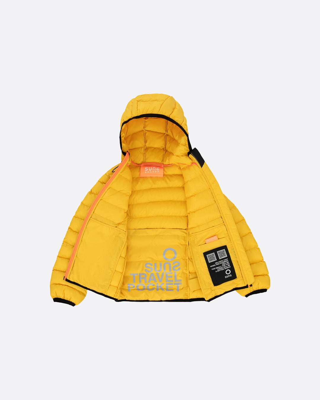 Giubbotto Bambino Suns Bape Travel - Imbottitura Leggera e Travel Pocket