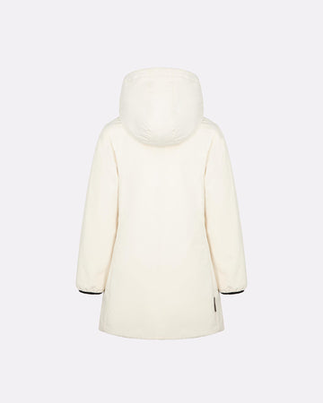 Giubbotto Bambina Suns Aurelia Velour con cappuccio e interno in eco fur