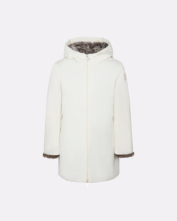 Giubbotto Bambina Suns Marmolada Fur con interno in eco pelliccia