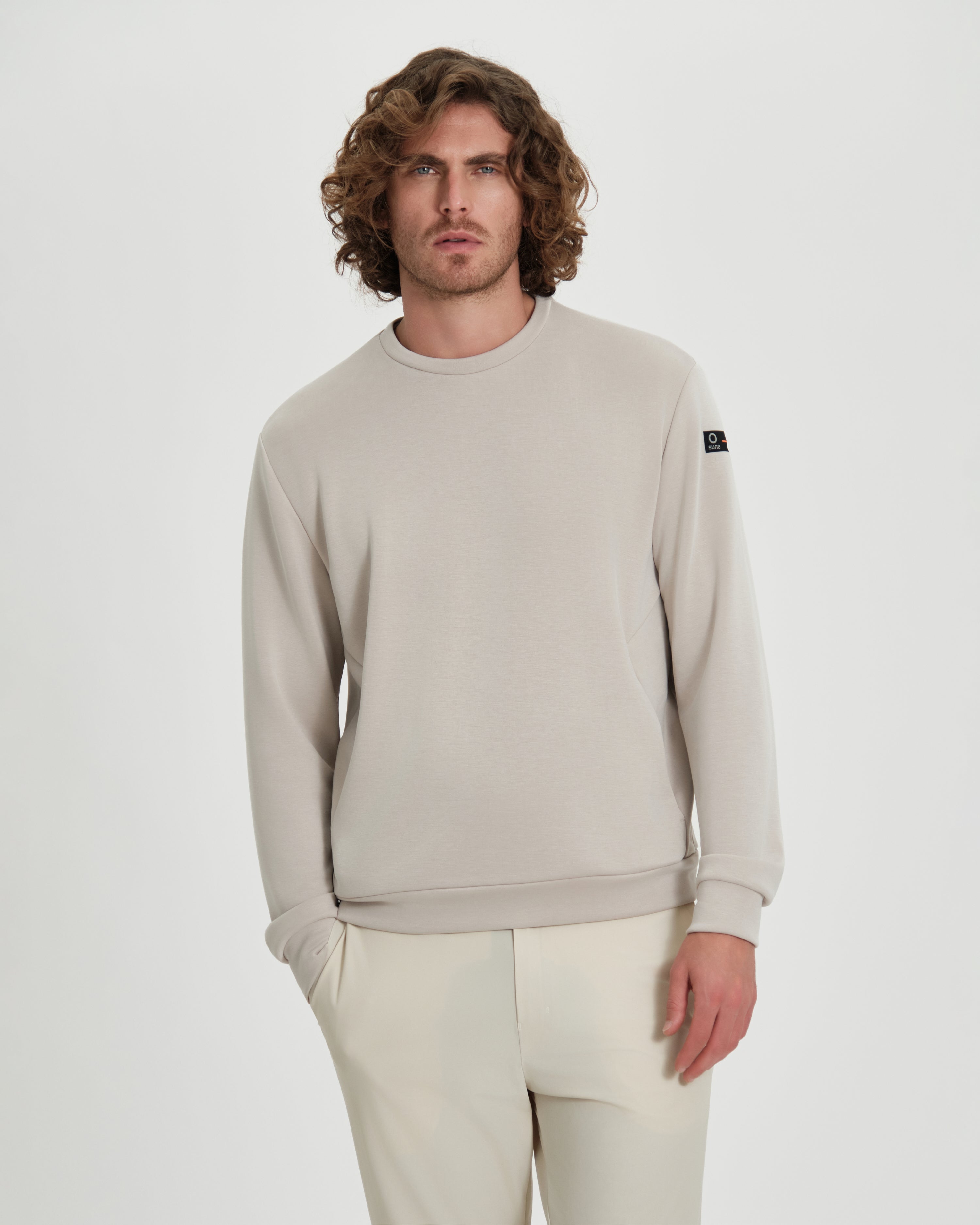 Zeco SS3120/BTL/22 – Felpa Girocollo Unisex In Misto Lana E Cotone – Lavabile In Lavatrice