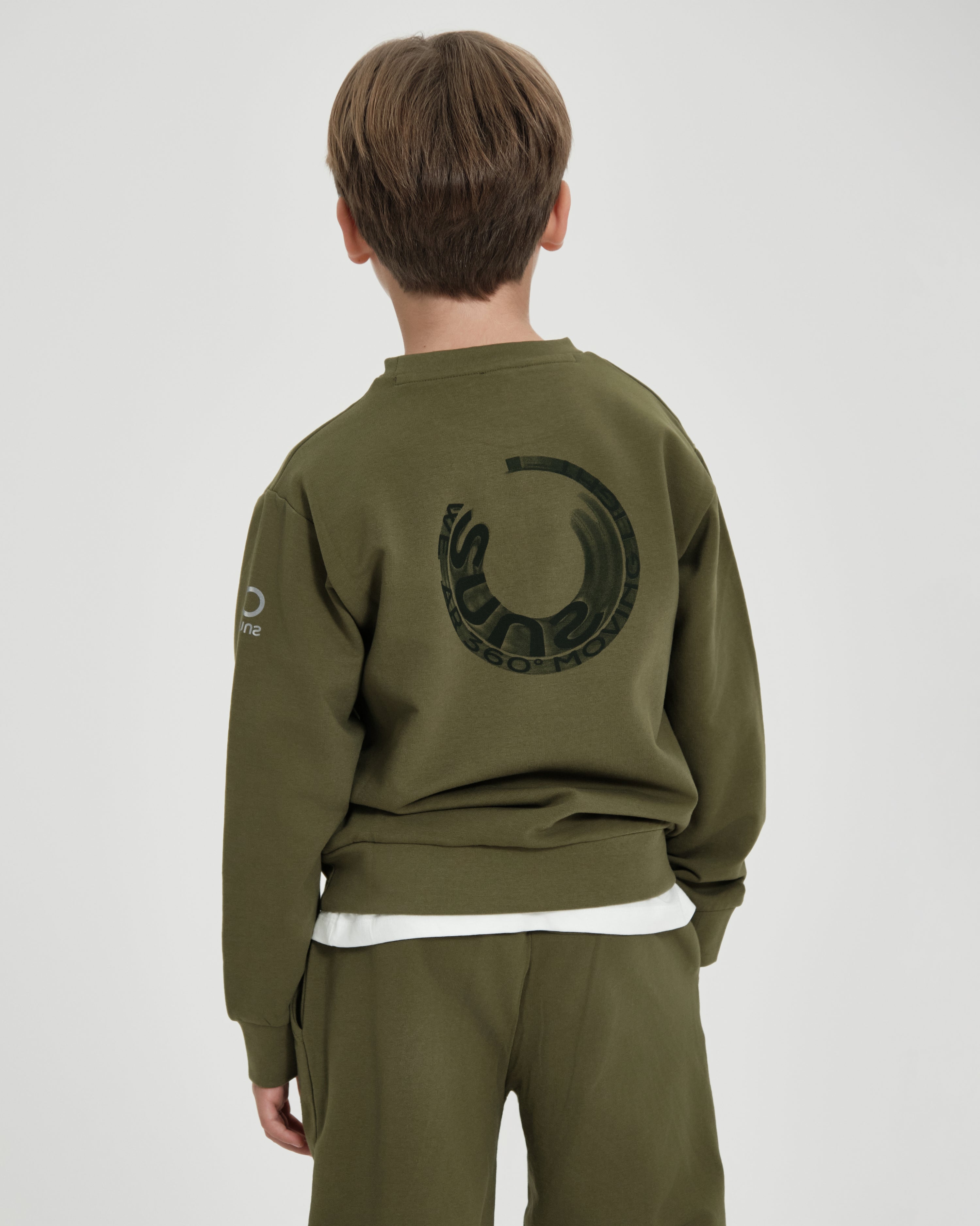 Felpa bambino Suns K Gipo Revolution a girocollo-4