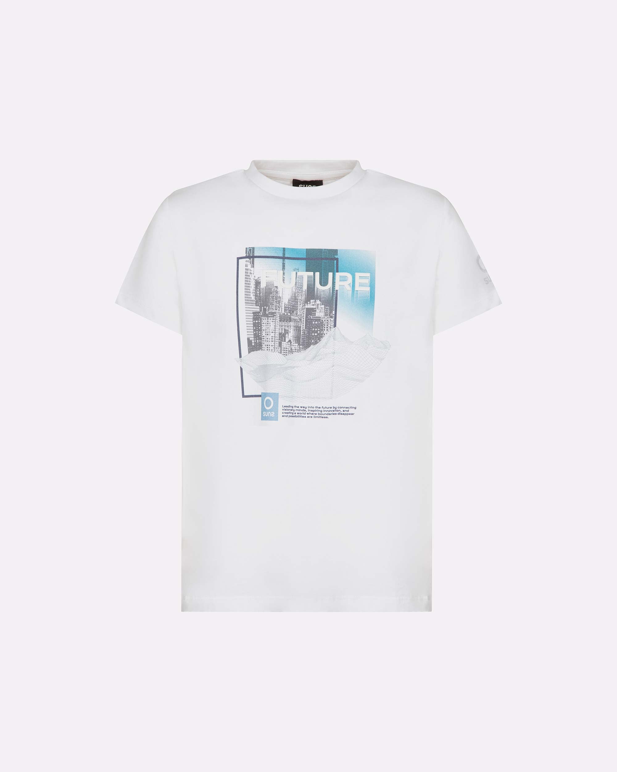 T-shirt bambino SUNS K Paolo Future con stampa
