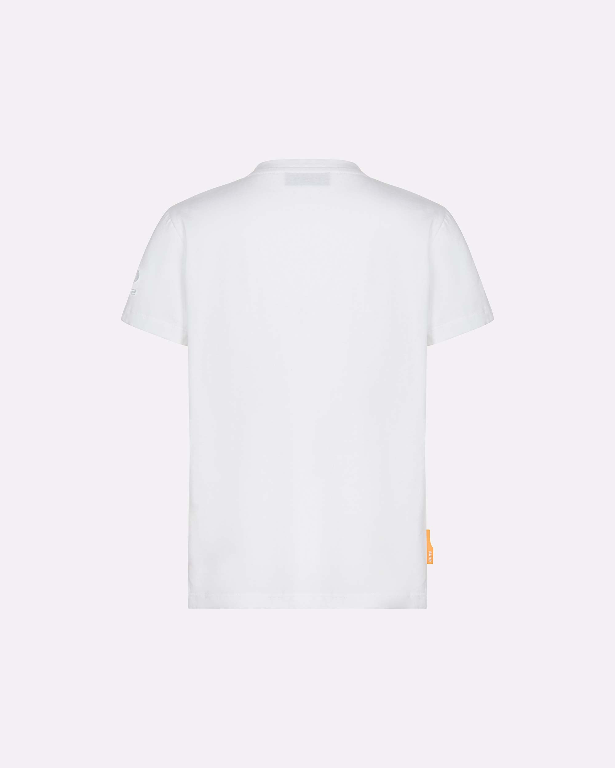 T-shirt bambino SUNS K Paolo Newcamou con grafica frontale-zoom-3