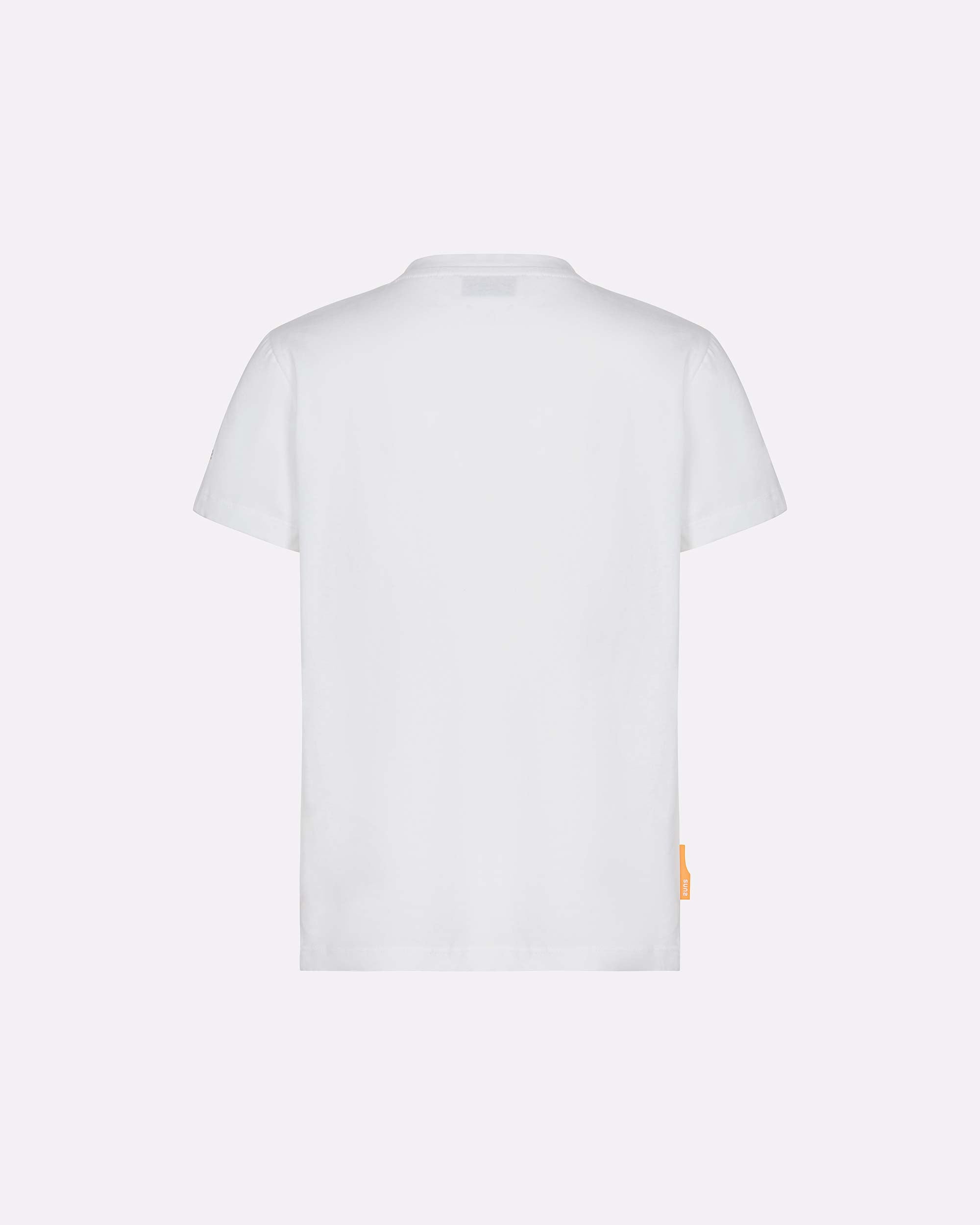 T-shirt bambino SUNS K Paolo Glitch con grafica frontale-zoom-4